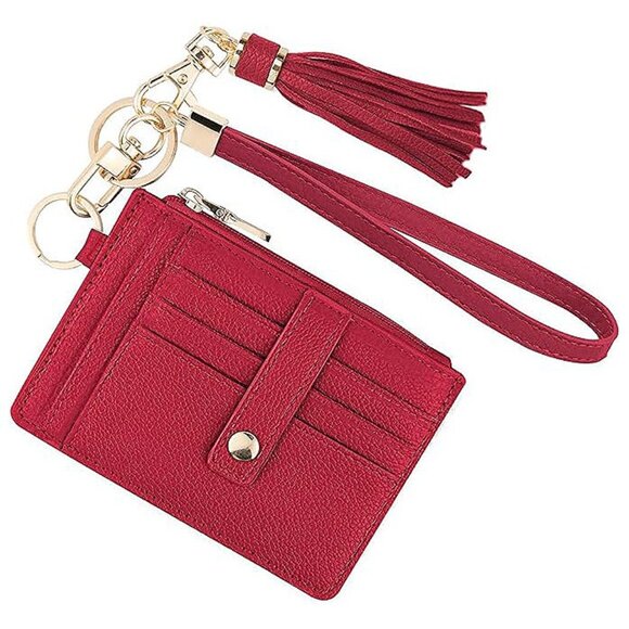 Handbags - Small Wristlet Wallets for Women crimson